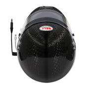 Top view of the Bell 2025 GT6 RD - 4C/EC ULTRA Carbon Closed - Cockpit Racing Helmet - Snell SA2025 / FIA in Black color at FAST RACER