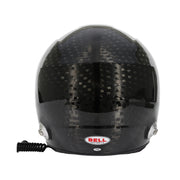 Rear view of the Bell 2025 GT6 RD - 4C ULTRA Carbon Closed - Cockpit Racing Helmet - Snell SA2025 / FIA in Black Color at FAST RACER