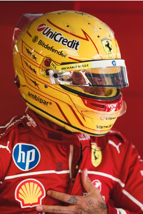 Bell HP77 Racing Helmet F1 In Yellow Color - Fast Racer