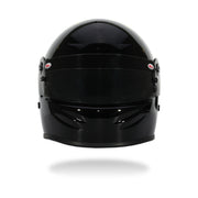 Front view of the Bell 1:2 Scale Mini Helmet K1 Signature / 2026 Model in Metallic Black Color at FAST RACER
