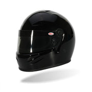 Main Left view of the Bell 1:2 Scale Mini Helmet K1 Signature / 2026 Model in Metallic Black Color at FAST RACER