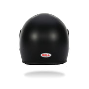 Rear view of the Bell 1:2 Scale Mini Helmet K1 Signature / 2026 Model in Matte Black Color at FAST RACER