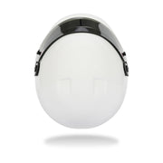 Top view of the Bell 1:2 Scale Mini Helmet K1 Signature / 2026 Model in White Color at FAST RACER
