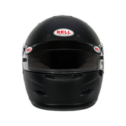 Front view of the Bell K1 SPORT Multi - Use Kart / Auto Racing Helmet - Snell SA2025 in Black color at FAST RACER