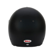Rear view of the Bell K1 SPORT Multi - Use Kart / Auto Racing Helmet - Snell SA2025 in Black color at FAST RACER