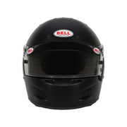 Full front view of the Bell M8 SPORT Multi - Purpose Racing Helmet - Snell SA2025 in Black color at FAST RACER