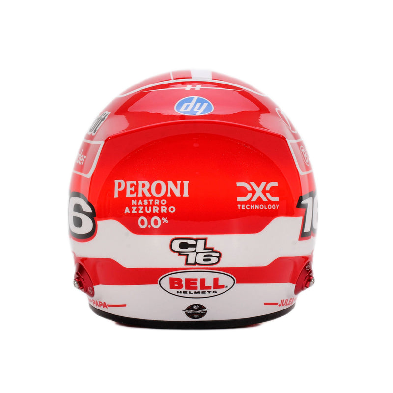 Bell 1:2 Scale F1 Mini Helmet Charles Leclerc / Ferrari - 2025 F1 Season - FAST RACER