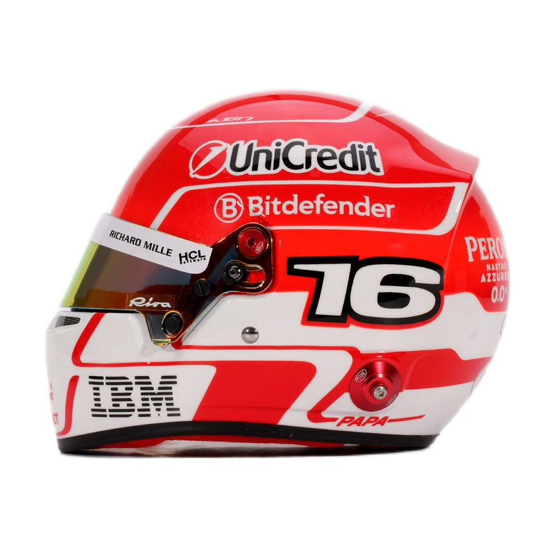 Bell 1:2 Scale F1 Mini Helmet Charles Leclerc | Ferrari