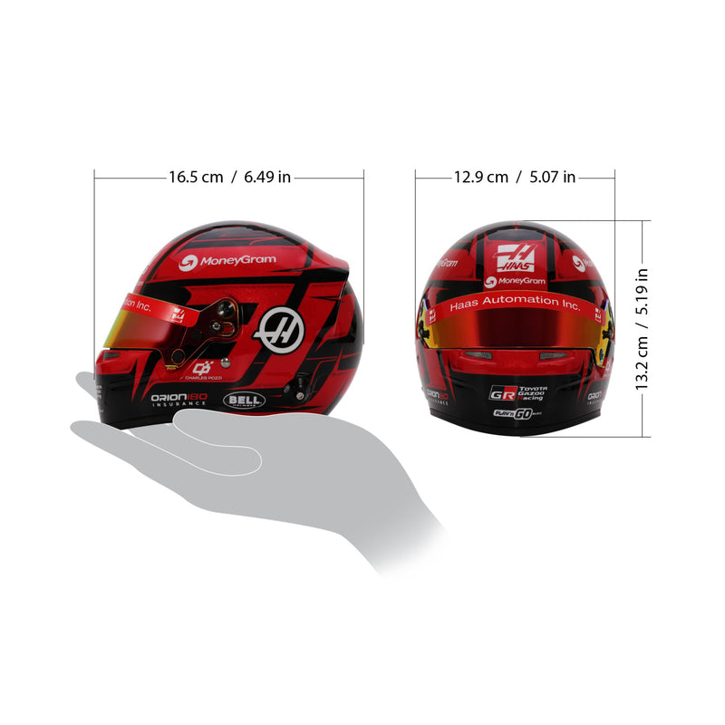 Bell 1:2 Scale F1 Mini Helmet Esteban Ocon / Haas - 2025 F1 Season - FAST RACER