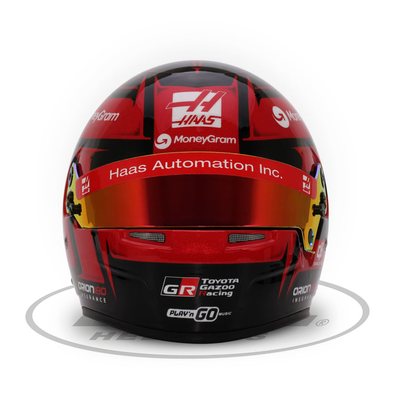Bell 1:2 Scale F1 Mini Helmet Esteban Ocon / Haas - 2025 F1 Season - FAST RACER