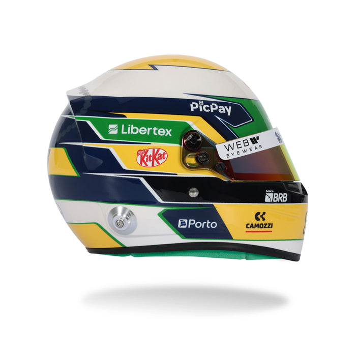 Bell 1:2 Scale F1 Mini Helmet Gabriel Bortoleto / Kick Sauber - 2025 F1 Season - FAST RACER
