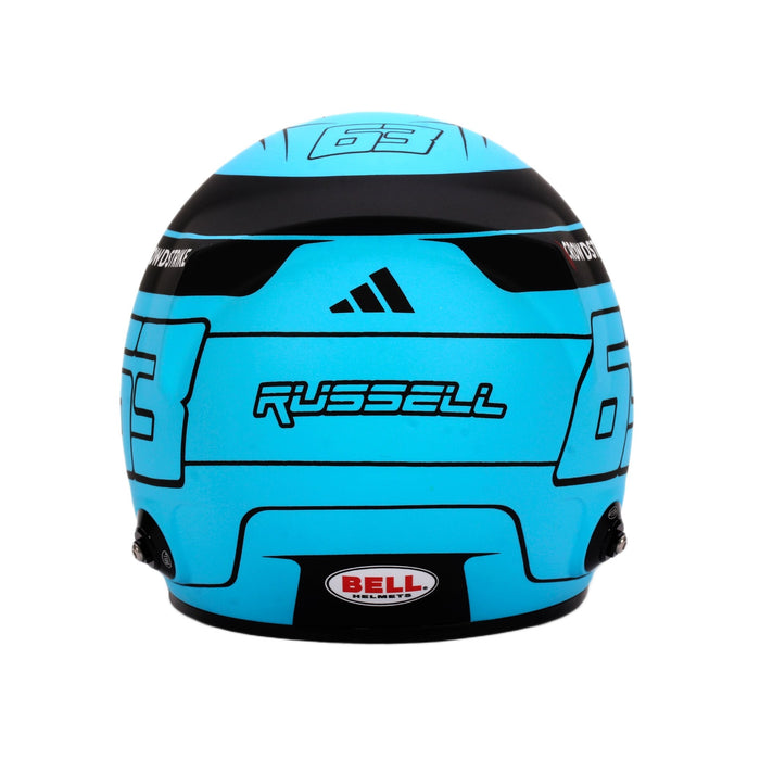 Bell 1:2 Scale F1 Mini Helmet George Russell / Mercedes - 2025 F1 Season - FAST RACER