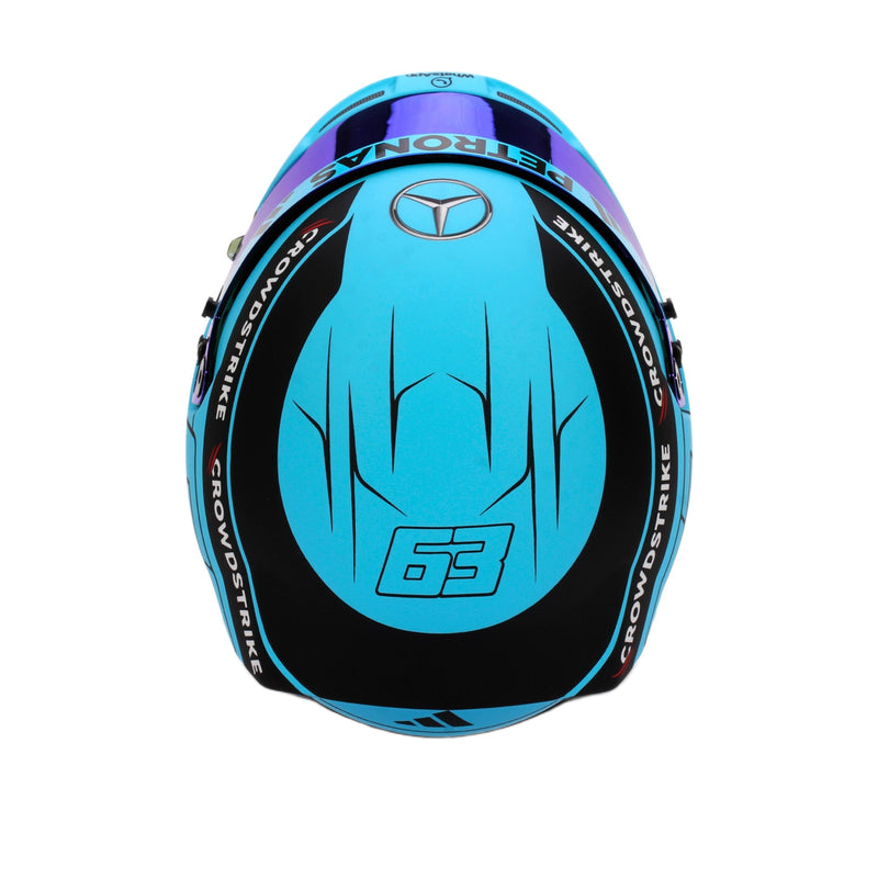 Bell 1:2 Scale F1 Mini Helmet George Russell / Mercedes - 2025 F1 Season - FAST RACER