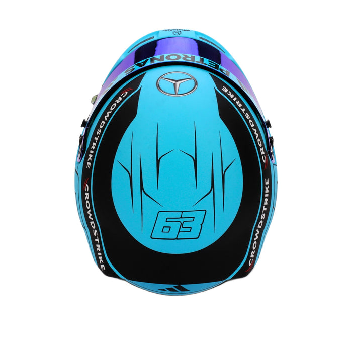 Bell 1:2 Scale F1 Mini Helmet George Russell / Mercedes - 2025 F1 Season - FAST RACER