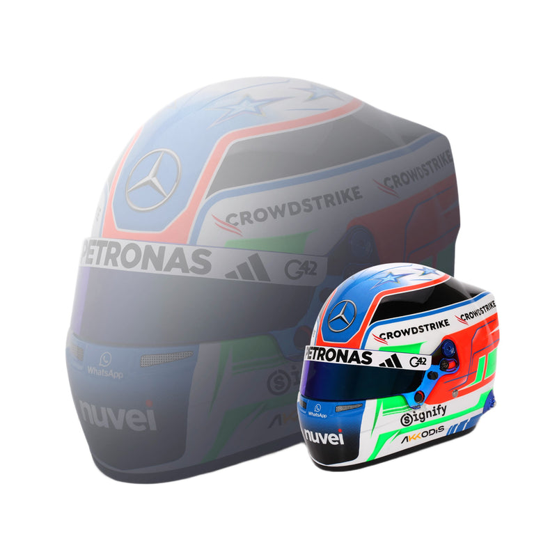 Le casque légendaire signé de Michael Schumacher dévoilé pour la lutte Le casque légendaire signé de Michael Schumacher dévoilé pour la lutte