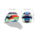 Bell 1:2 Scale F1 Mini Helmet Kimi Antonelli / Mercedes - 2025 F1 Season - FAST RACER