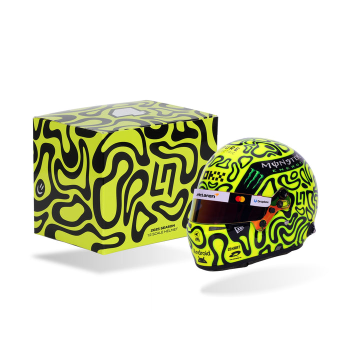 Bell 1:2 Scale F1 Mini Helmet Lando Norris / McLaren - 2025 F1 Season - FAST RACER