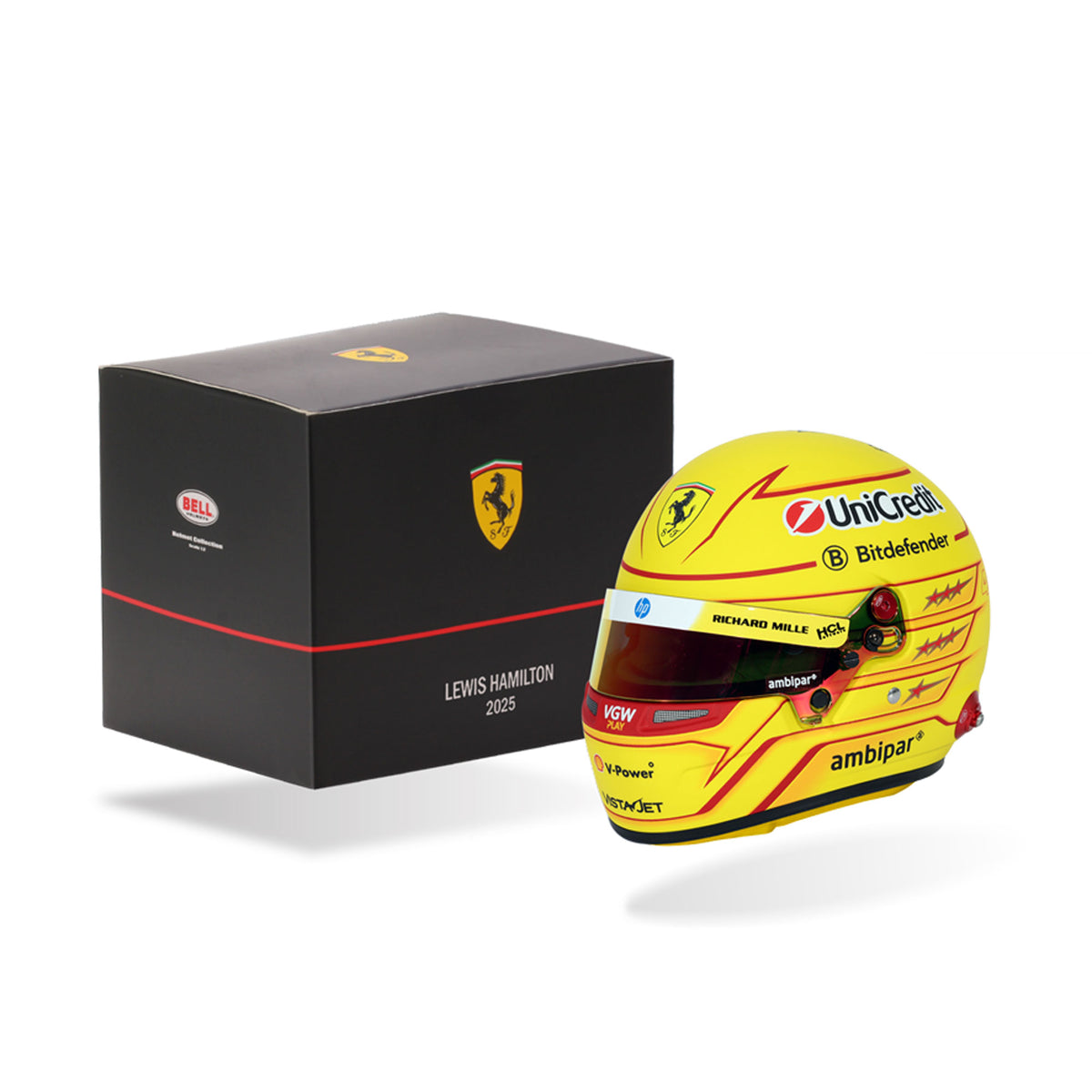Buy Bell 1:2 Scale F1 Mini Helmet Lewis Hamilton Ferrari 2025