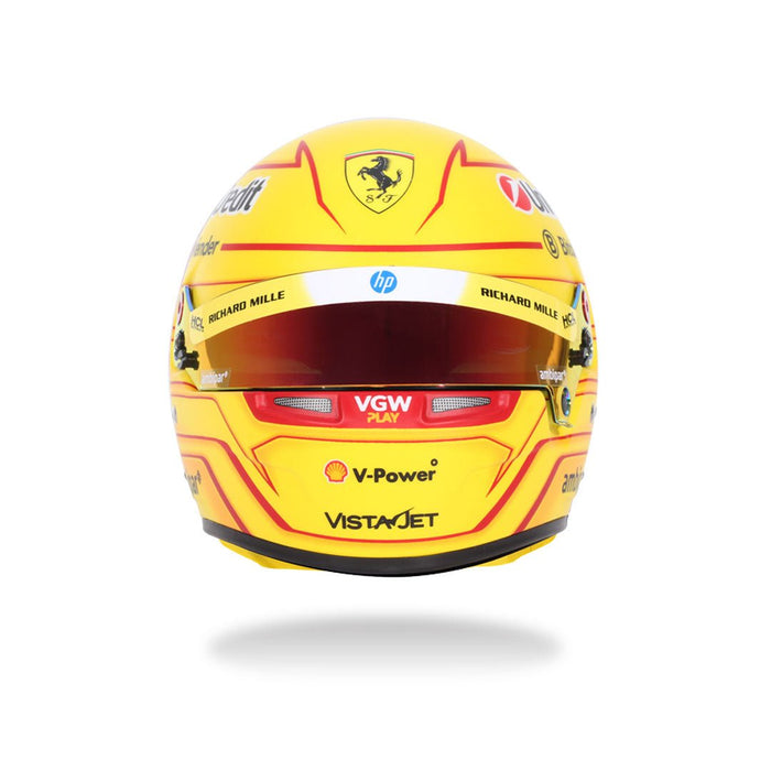 Bell 1:2 Scale F1 Mini Helmet Lewis Hamilton / Ferrari - 2025 F1 Season - FAST RACER