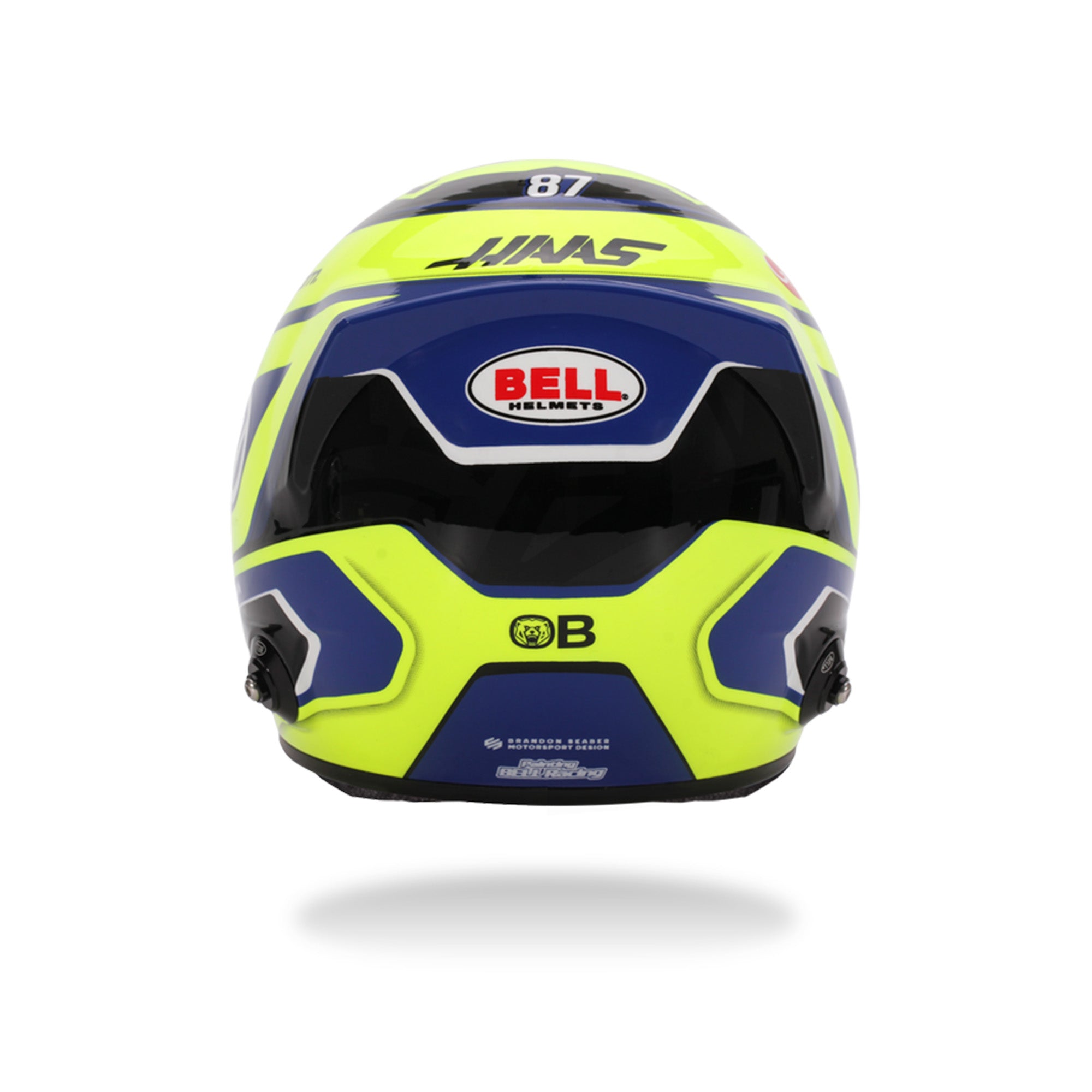 Buy Bell 1:2 Scale F1 Mini Helmet Oliver Bearman / Haas - 2025