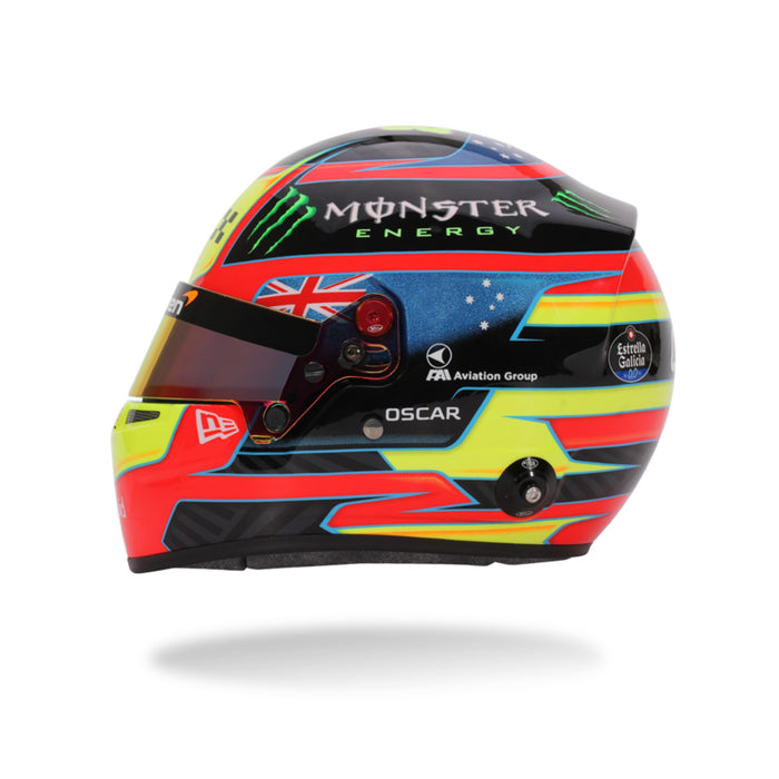 Bell 1:2 Scale F1 Mini Helmet Oscar Piastri / McLaren - 2025 F1 Season - FAST RACER