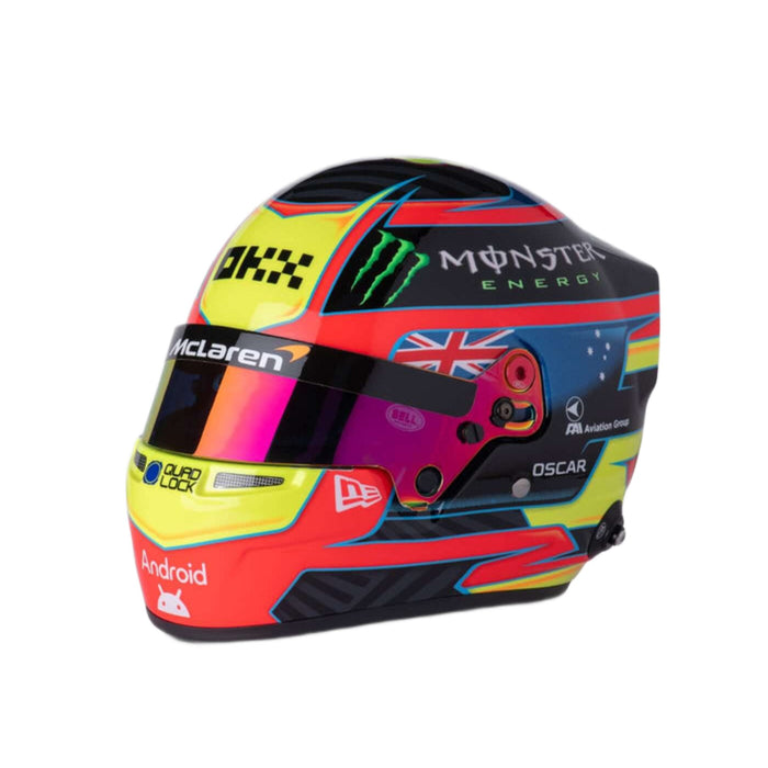 Bell 1:2 Scale F1 Mini Helmet Oscar Piastri / McLaren - 2025 F1 Season - FAST RACER