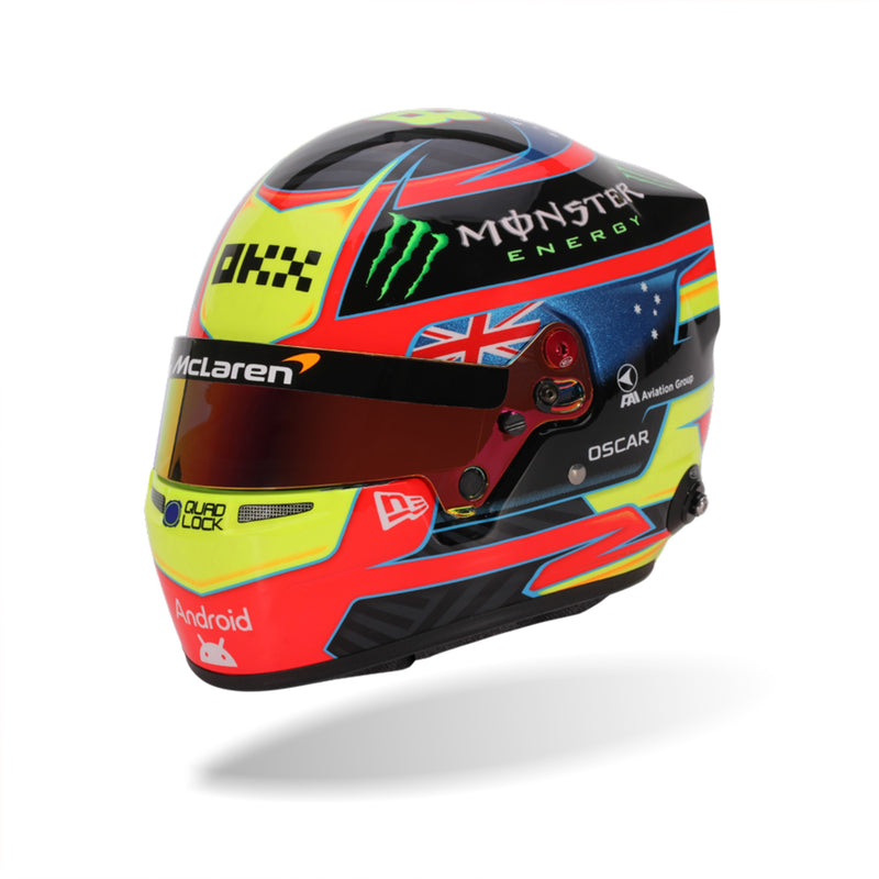 Bell 1:2 Scale F1 Mini Helmet Oscar Piastri / McLaren - 2025 F1 Season - FAST RACER