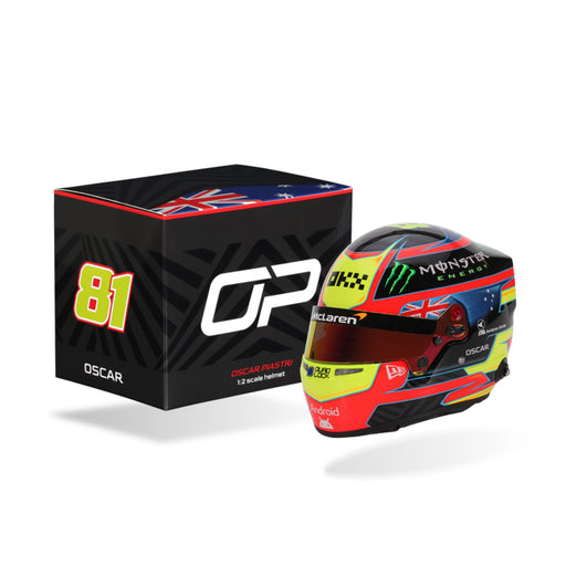 Bell 1:2 Scale F1 Mini Helmet Oscar Piastri / McLaren - 2025 F1 Season - FAST RACER