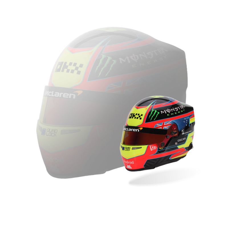 Bell 1:2 Scale F1 Mini Helmet Oscar Piastri / McLaren - 2025 F1 Season - FAST RACER