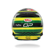 Rear View of the Bell Oscar Piastri 1:2 Scale F1 Mini Helmet - 2026 F1 Australian GP at FAST RACER