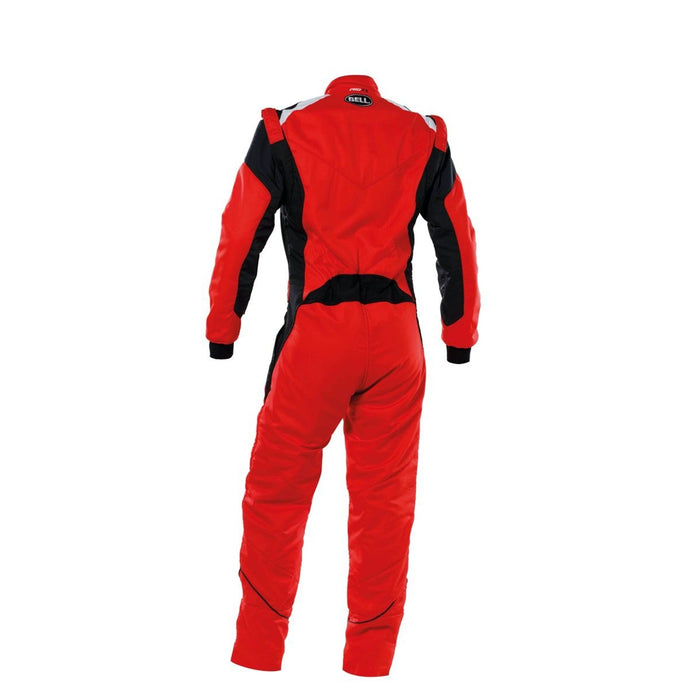 Bell PRO-TX Race Suit SFI 3.2A/5 - Red/Black - Back - Fast Racer
