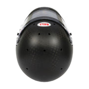 Top view of the Bell RS7 LITE ULTRA Racing Helmet - Snell SA2025 / FIA8859 in Black color at FAST RACER
