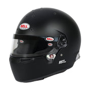 Main left View of Bell RS7 PRO Racing Helmet Snell SA2025 and FIA 8859-2024 Certified in Black color at FAST RACER
