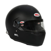 Main right View of Bell RS7 PRO Racing Helmet Snell SA2025 and FIA 8859-2024 Certified in Black color at FAST RACER