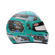 Bell RS7 PRO Stamina Aquamarine Racing Helmet - Snell SA2025 / FIA - FAST RACER