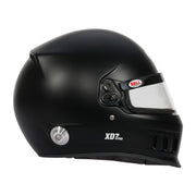 Full right view of the Bell XD7 PRO Dirt Track & Open Wheel Racing Helmet - Snell SA2025 in Black color at FAST RACER
