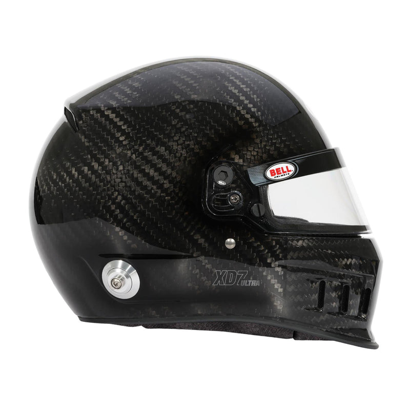 Right View of Bell XD7 ULTRA Carbon Dirt Track & Open Wheel Racing Helmet - Snell SA2025 / FIA - FAST RACER