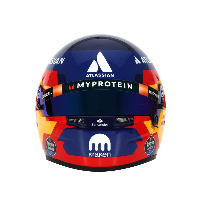 Bell 1:2 Scale F1 Mini Helmet Carlos Sainz / Williams - 2025 F1 Season - FAST RACER