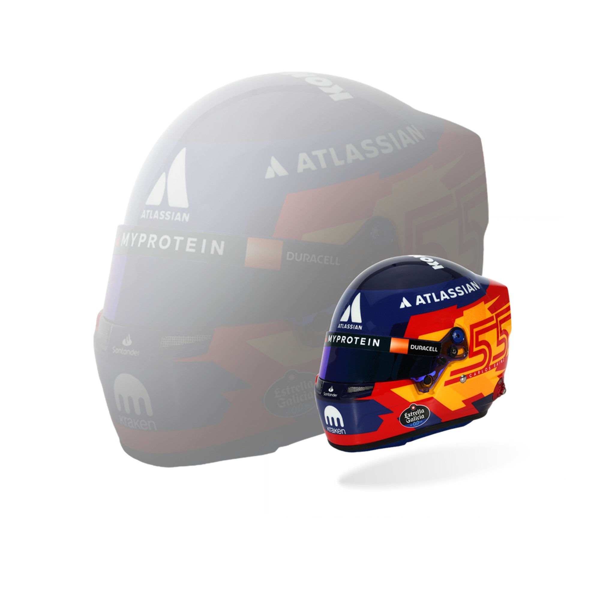 Buy Bell 1:2 Scale F1 Mini Helmet Carlos Sainz / Williams Buy Bell 1:2 Scale F1 Mini Helmet Carlos Sainz / Williams