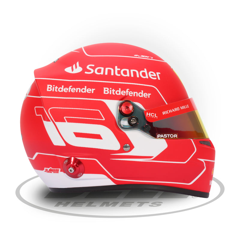 Bell 1:2 Scale Mini Helmet Charles Cleclerc 2023 Ferrari - FAST RACER
