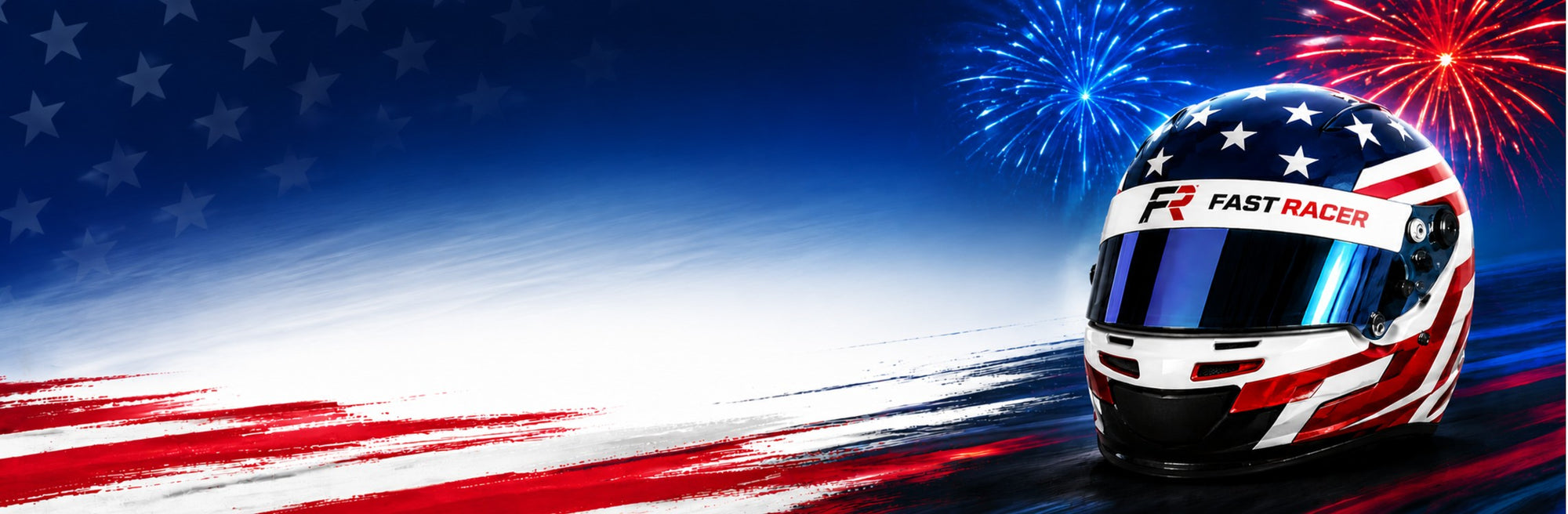 4th of July 2026 Sale at FAST RACER. Gear up. Save big. Race on.