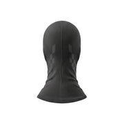 Rear view of the Fast Racer Karting Balaclava Graphic 1 in Black Color