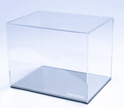 Main View of the FAST RACER Premium 1:2 Scale Mini Helmet Display Case with White Background