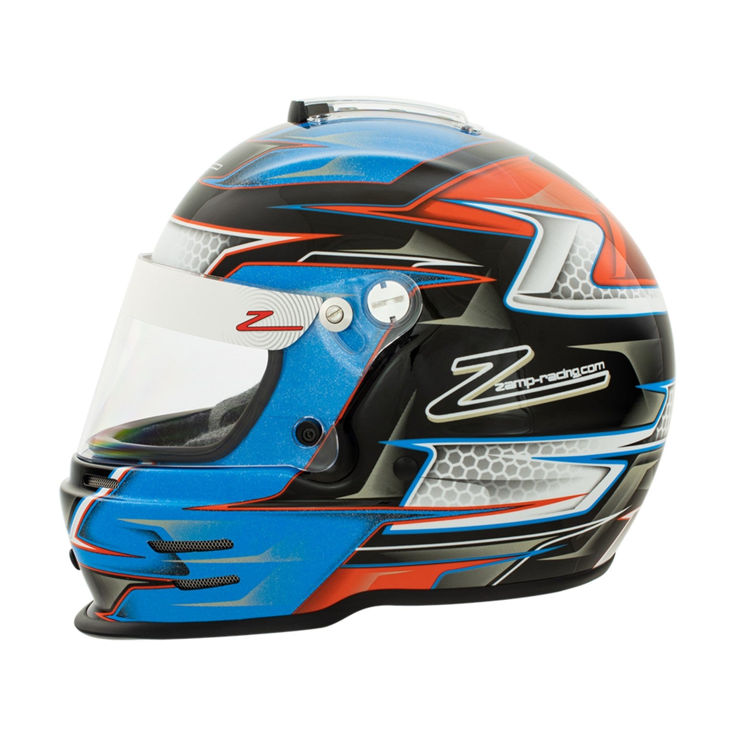 Zamp RZ-42Y C3 Youth Racing Snell CMR2016 Graphic Helmet - Fast
