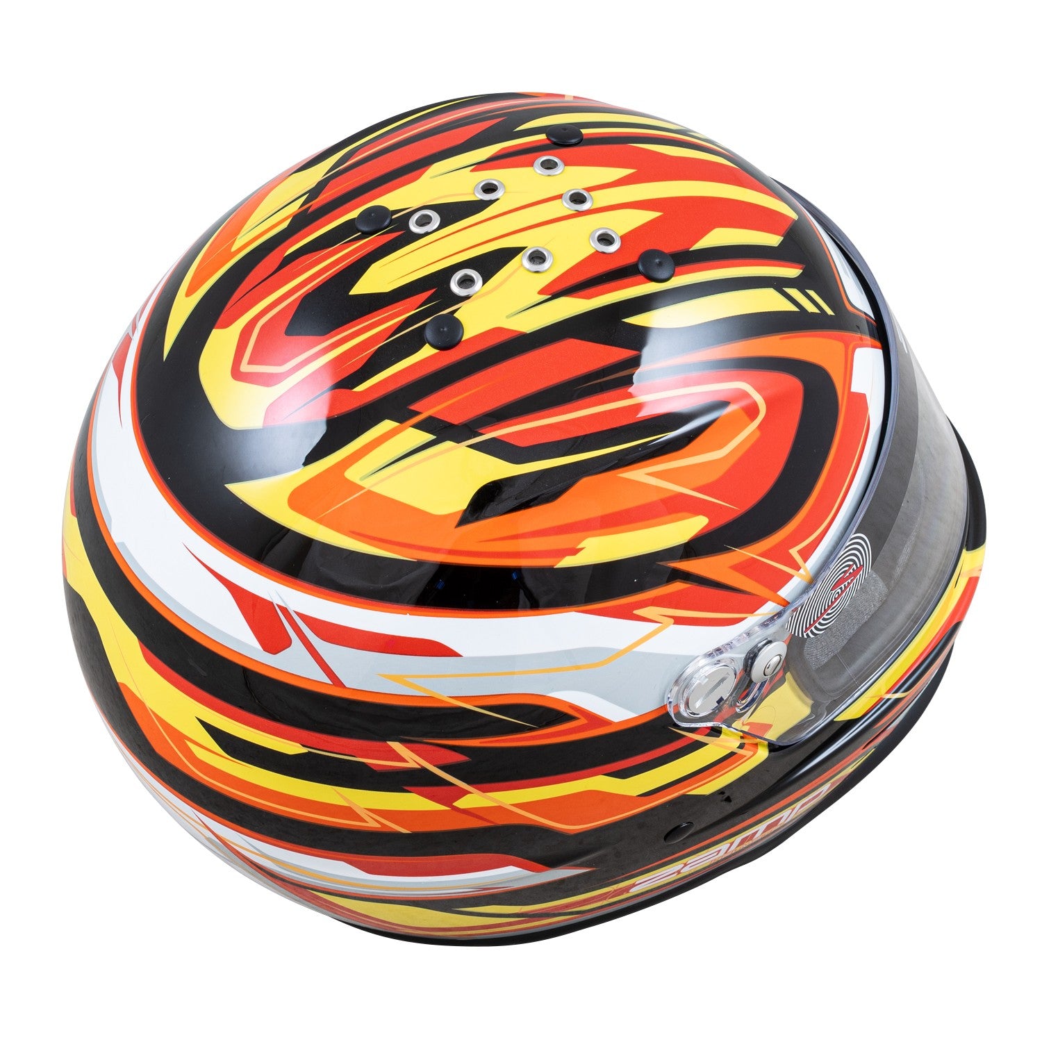 Zamp RZ-42Y Youth Racing Snell CMR2016 Graphic Helmet - Fast Racer