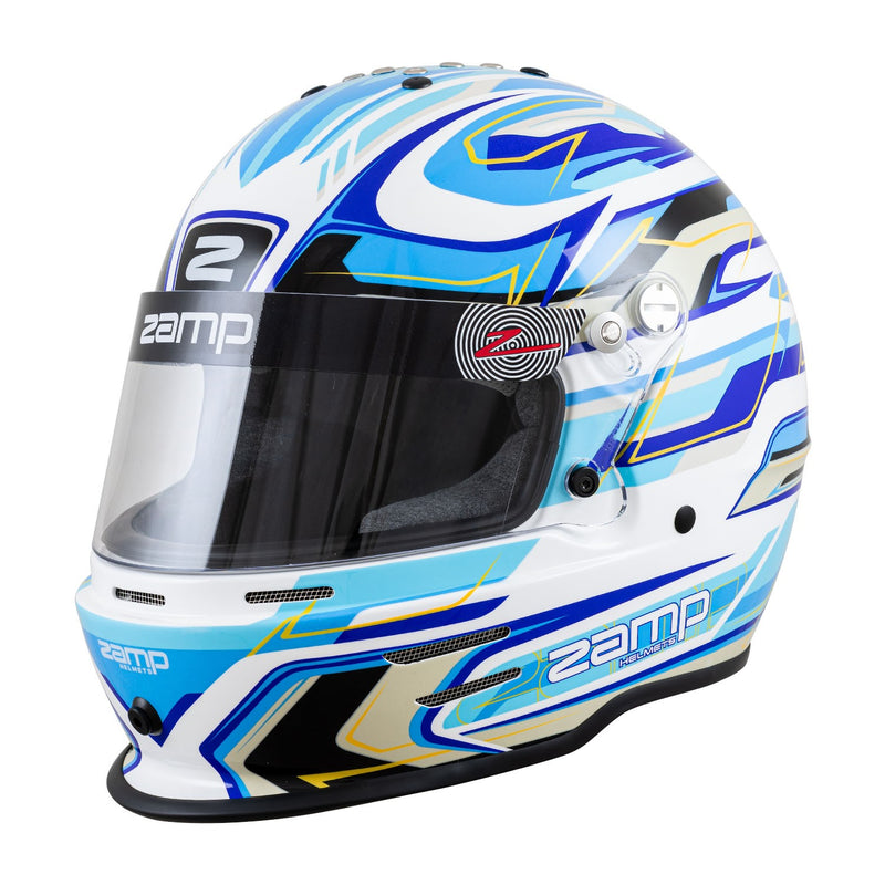 Zamp RZ - 42Y C4 Youth Graphic Racing Helmet - FIA/Snell CMR - FAST RACER