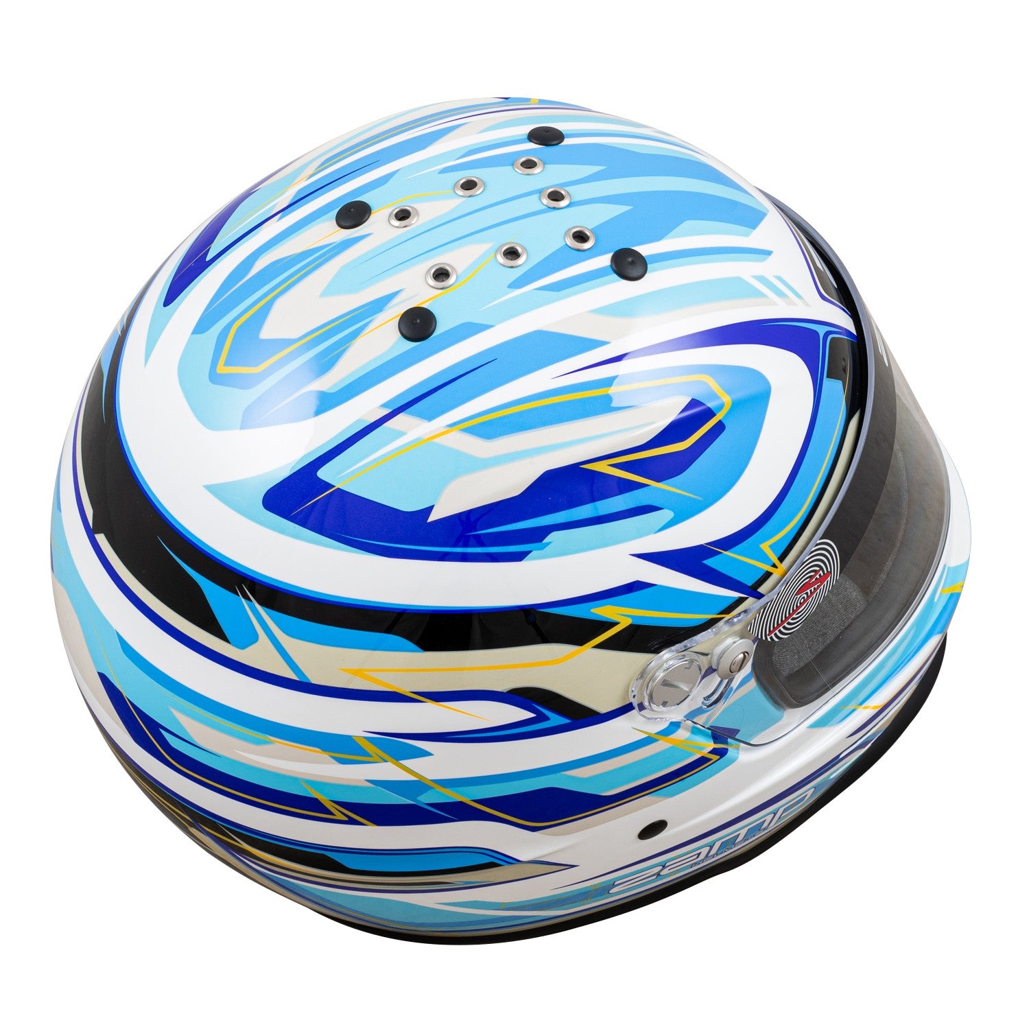 Zamp RZ-42Y Youth Racing Snell CMR2016 Graphic Helmet - Fast Racer
