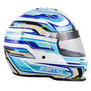 Zamp RZ - 42Y C4 Youth Graphic Racing Helmet - FIA/Snell CMR - FAST RACER