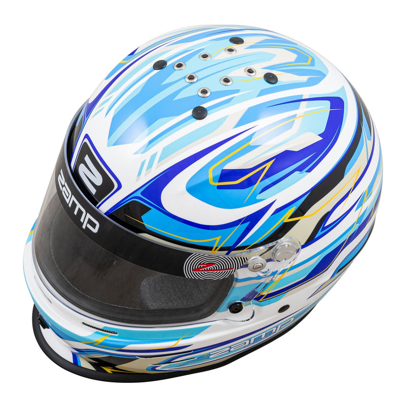 Zamp RZ - 42Y C4 Youth Graphic Racing Helmet - FIA/Snell CMR - FAST RACER