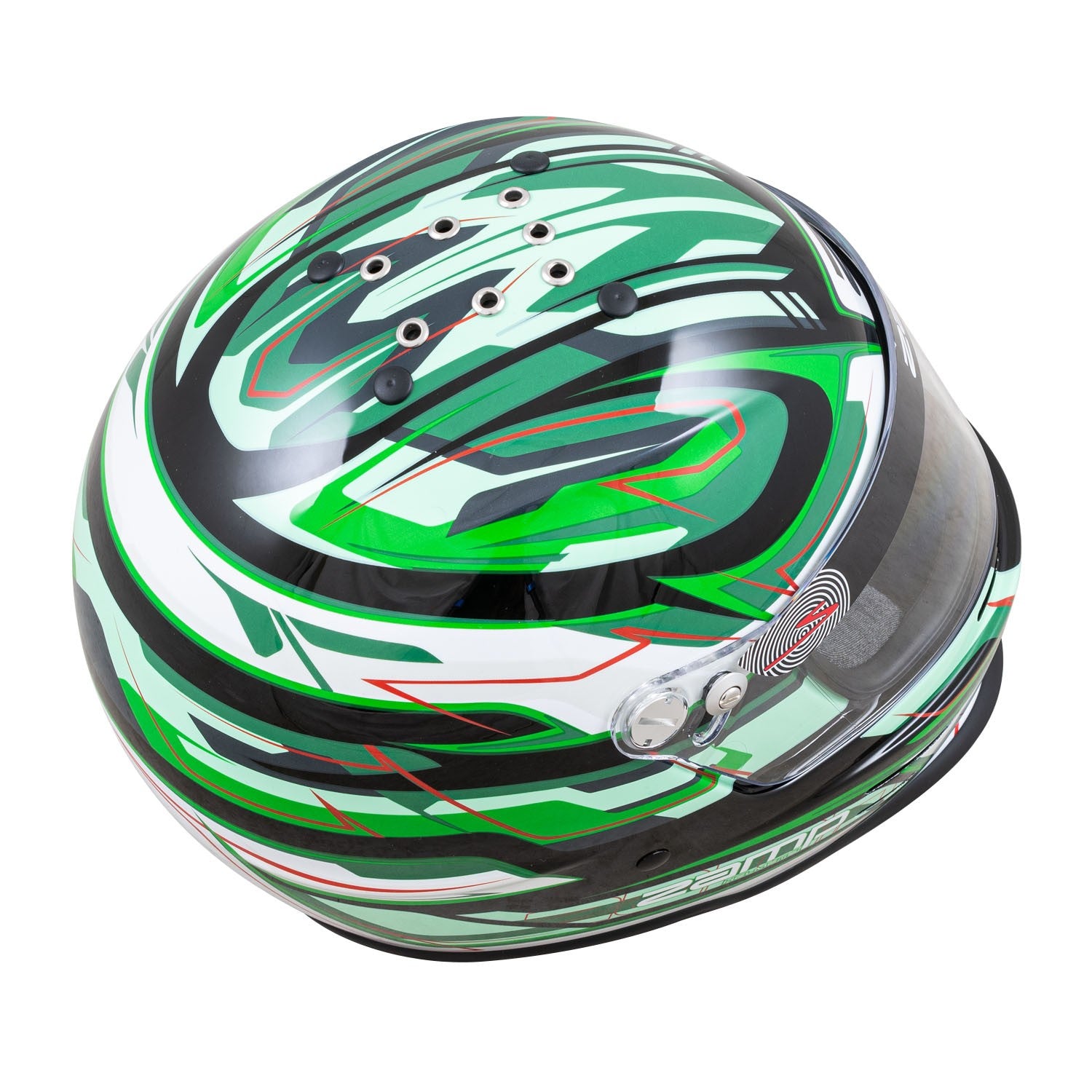 Zamp RZ-42Y Youth Racing Snell CMR2016 Graphic Helmet - Fast Racer